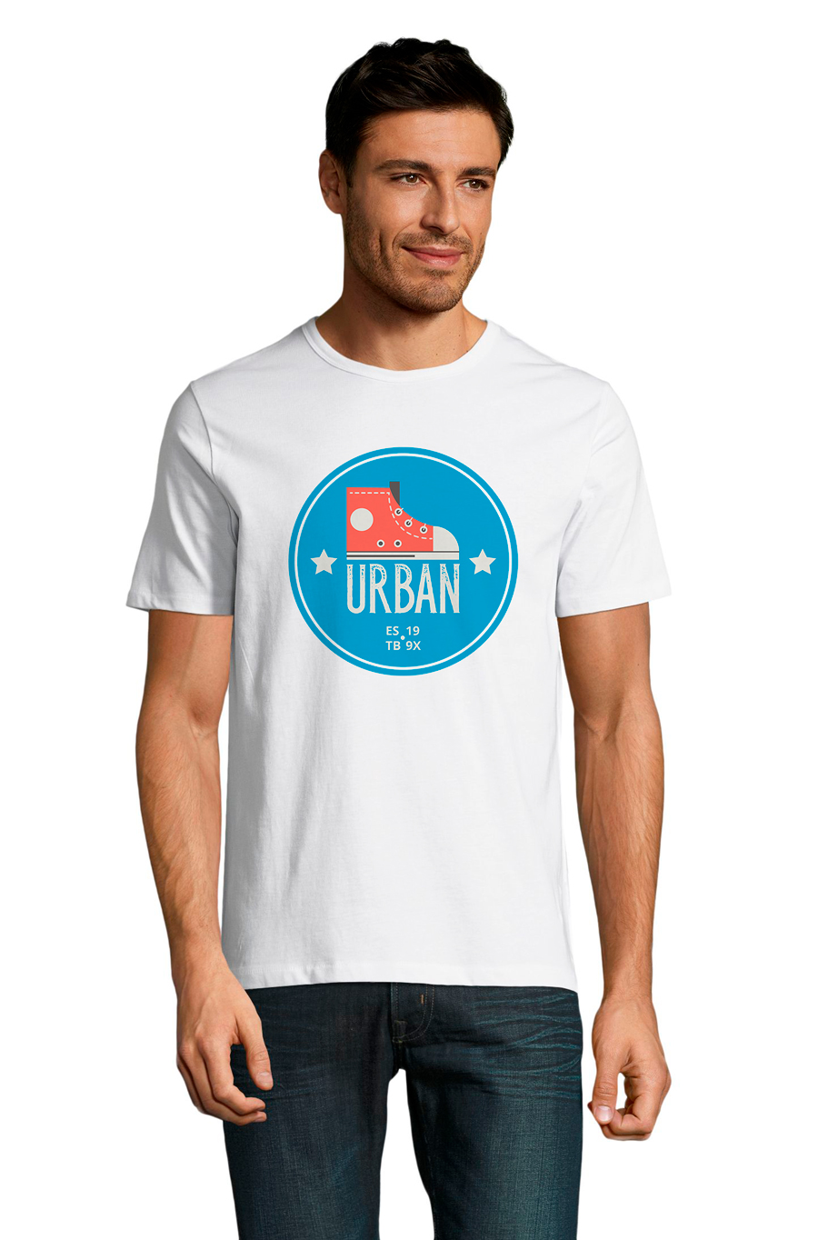 

Футболка OWEAR с ярким принтом 3421-M-WH2  Белый, Футболка OWEAR с ярким принтом 3421-M-WH2 L Белый