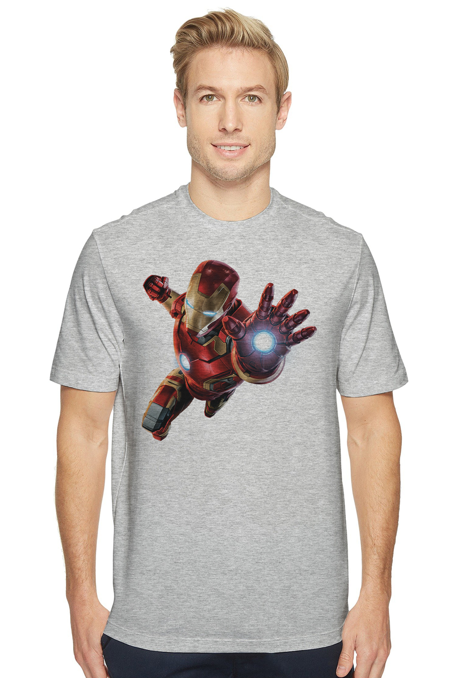

Футболка OWEAR с принтом Комиксы 1153-M-GH7 XXL Серый-меланж