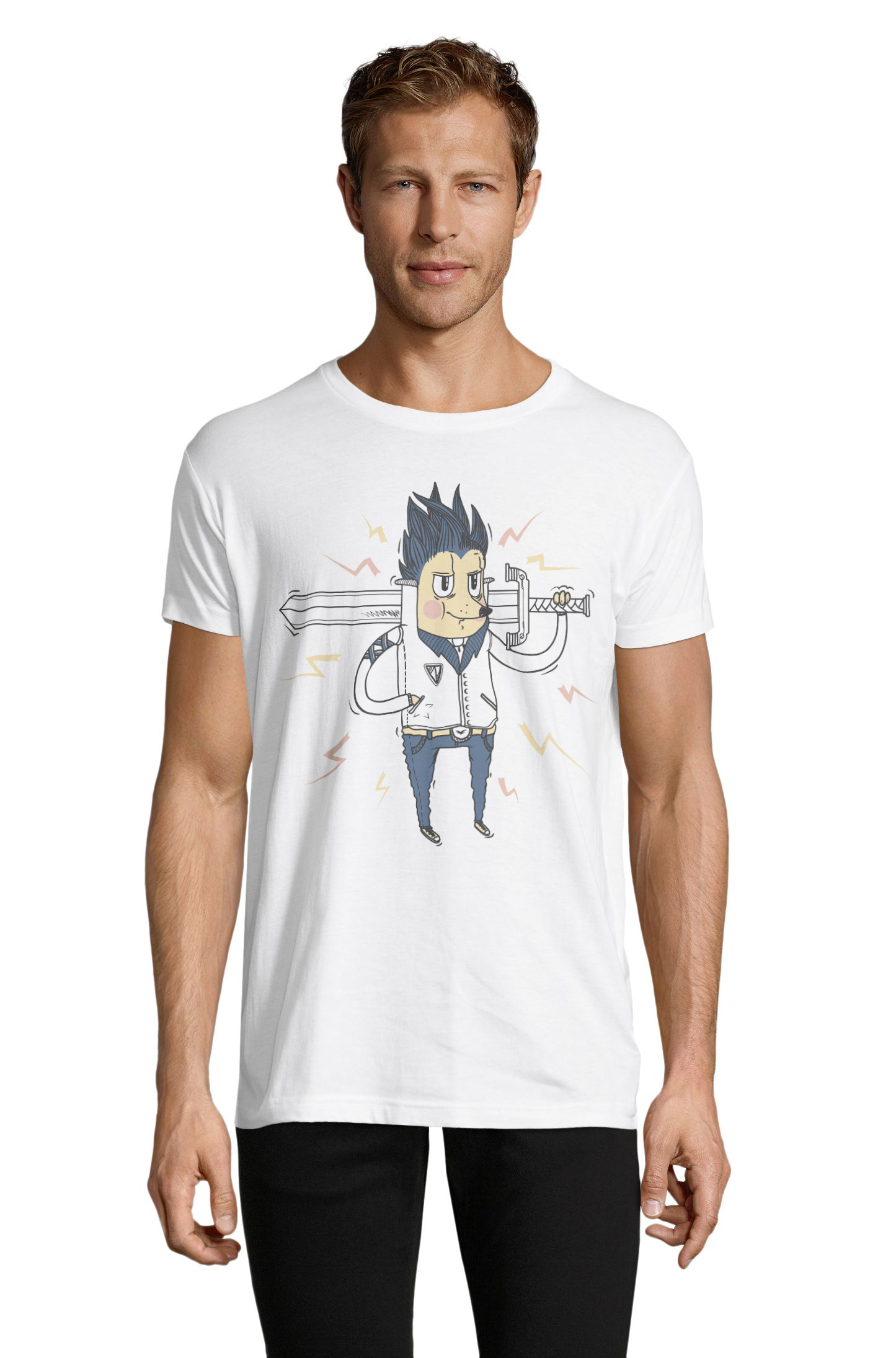 

Футболка OWEAR с принтом приколы 1122-482-M-WH  Белый, Футболка OWEAR с принтом приколы 1122-482-M-WH 3XL Белый