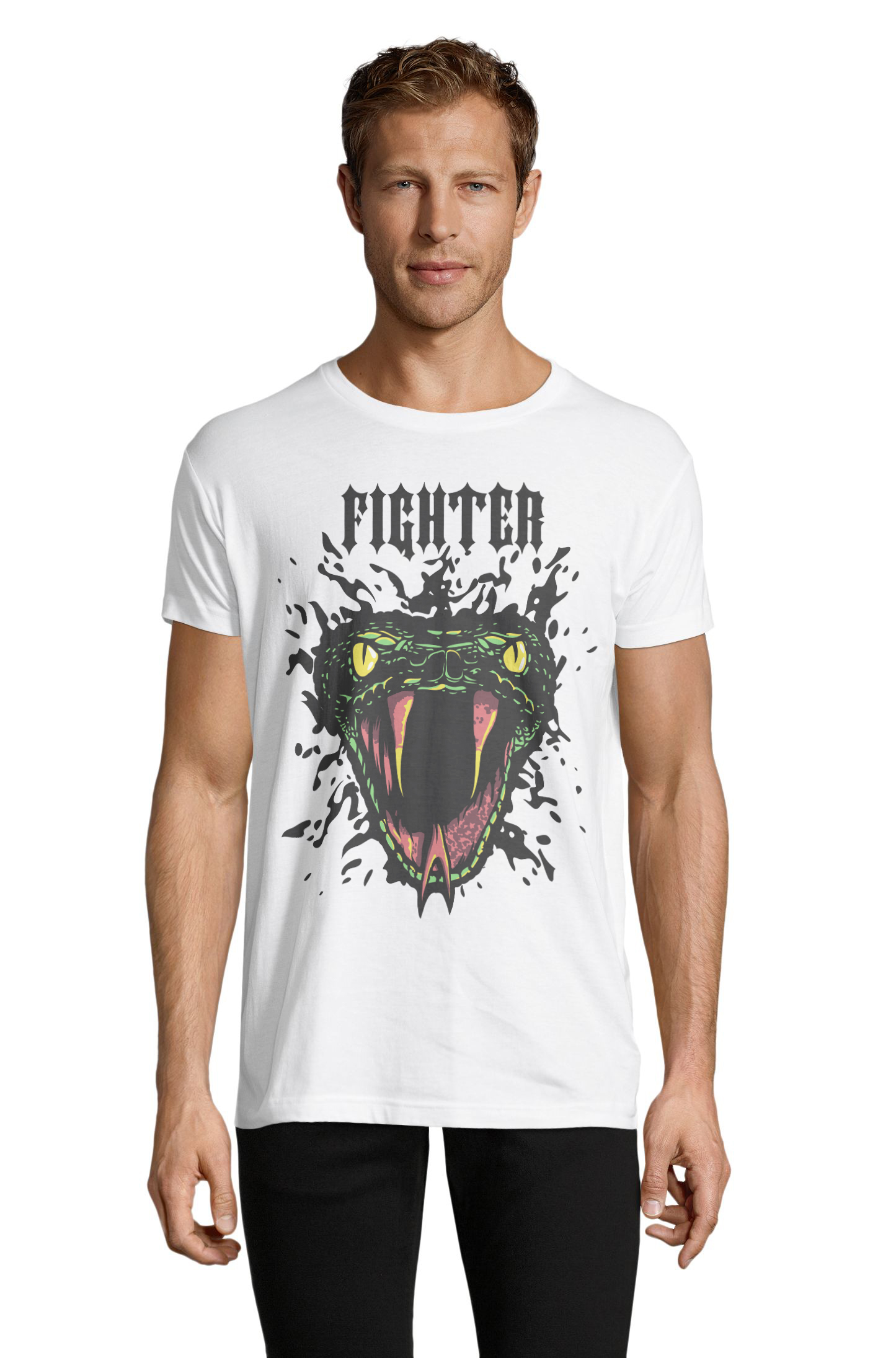

Футболка OWEAR с принтом приколы 1122-411--WH  Белый, Футболка OWEAR с принтом приколы 1122-411-M-WH M Белый