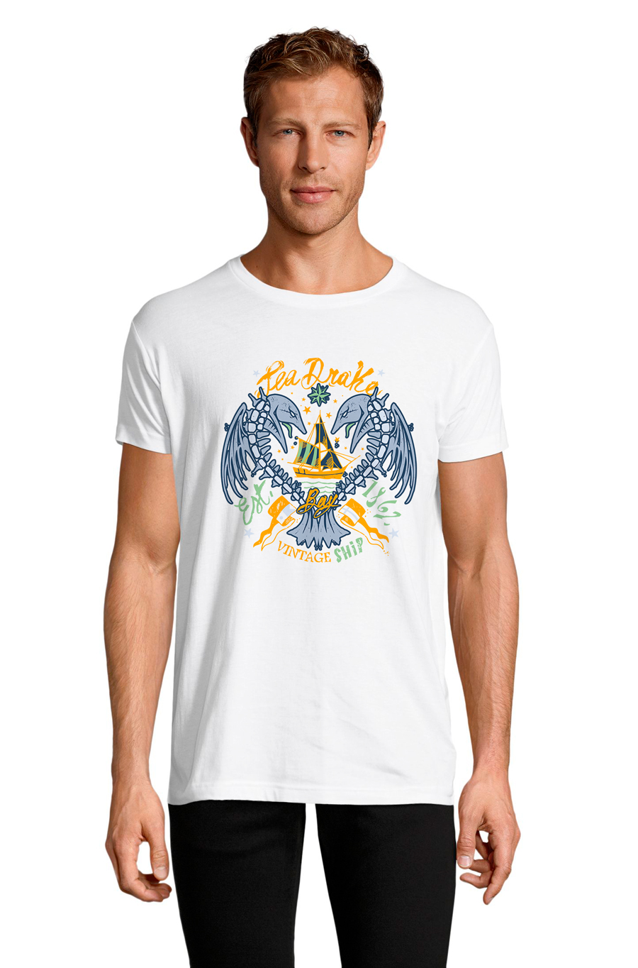 

Футболка OWEAR с ярким принтом 2621-M-WH1 XXL Белый