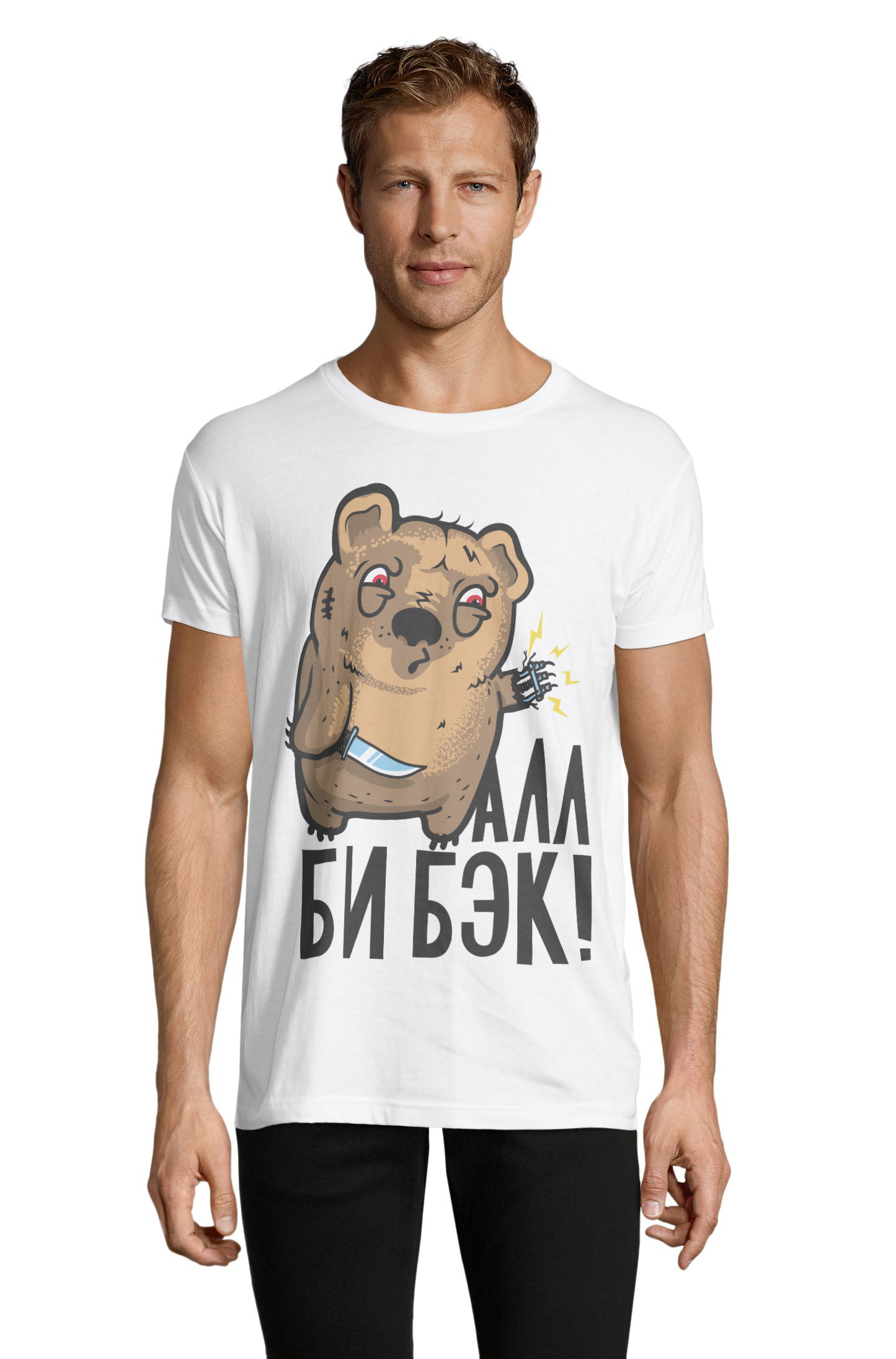

Футболка OWEAR с принтом приколы 1122-395-M-WH XXL Белый