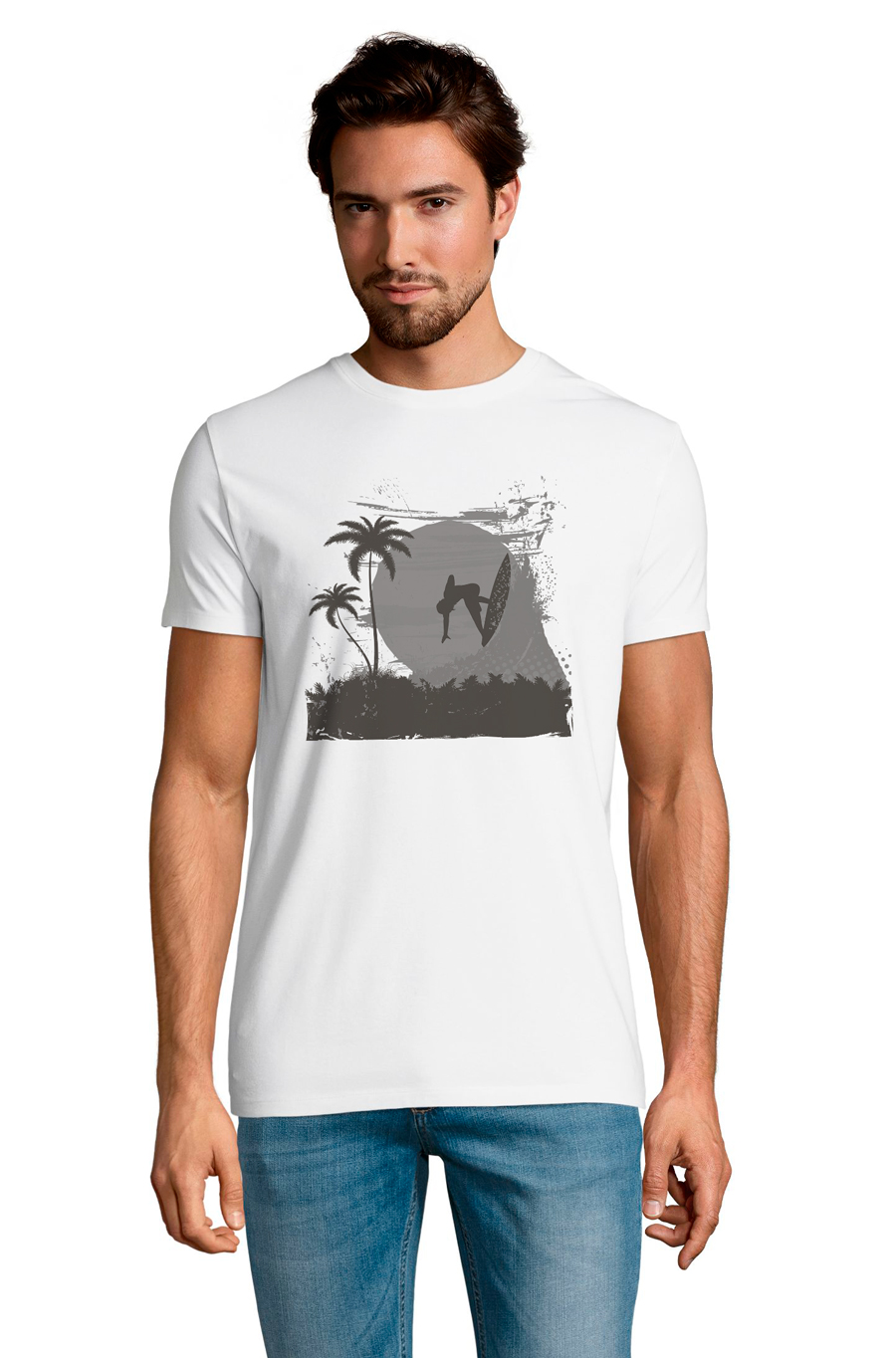 

Футболка OWEAR С Серфинг принтом 3782-M-WH3 XXL Белый