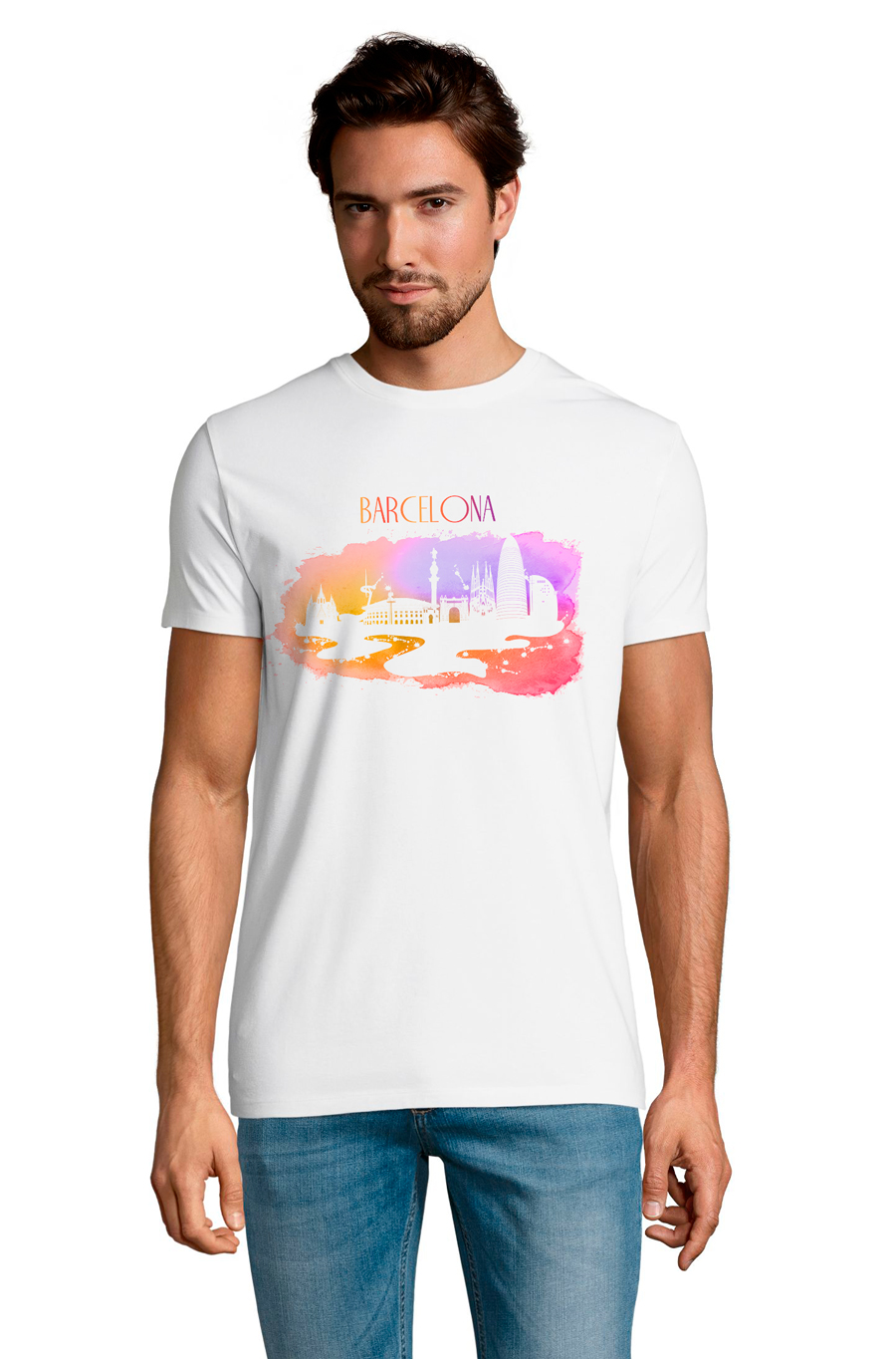 

Футболка OWEAR с принтом Города и Страны 3515-M-WH3 XXL Белый