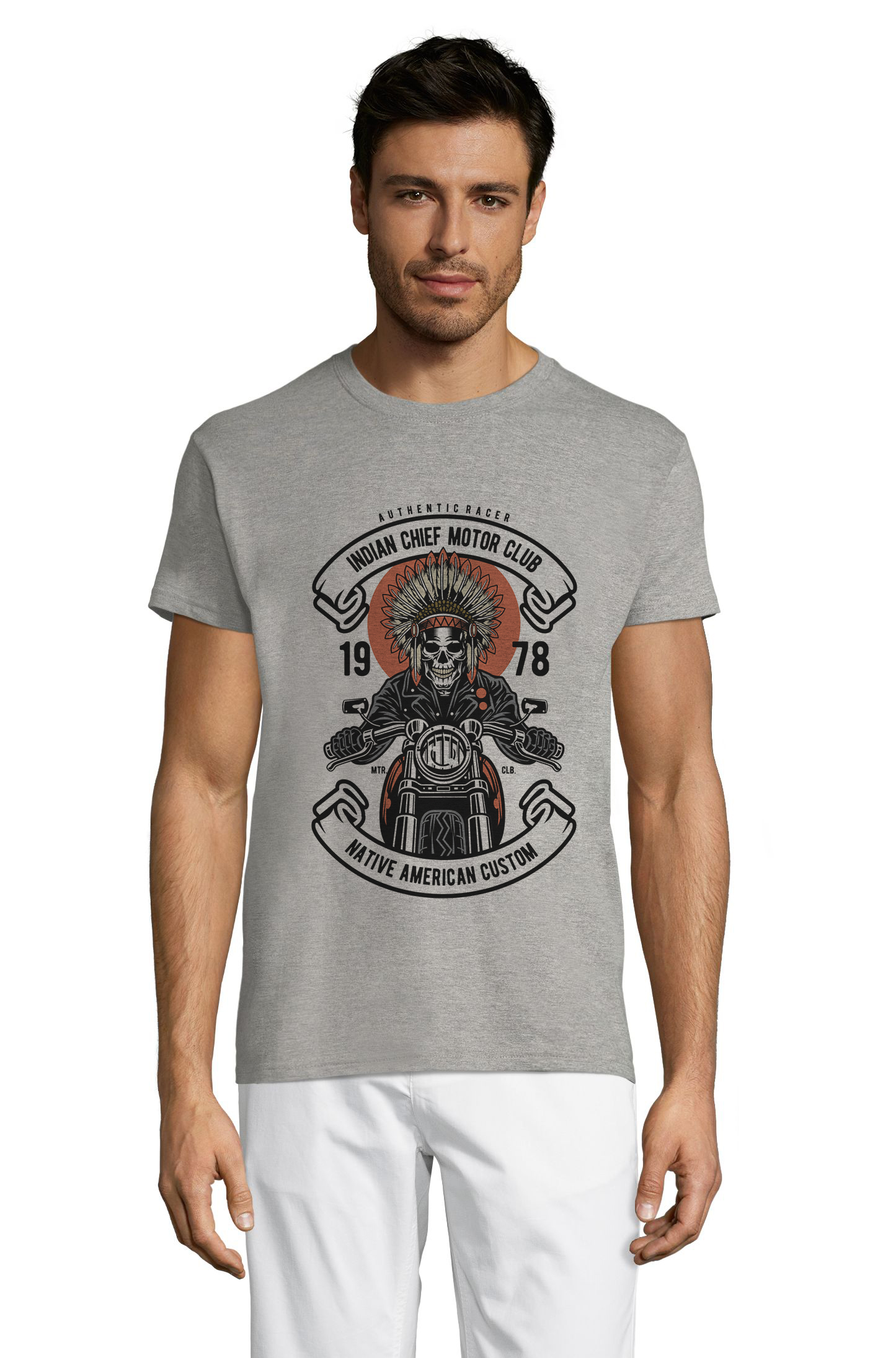 

Футболка OWEAR с Ретро принтом 4262-M-GH5  Серый-меланж, Футболка OWEAR с Ретро принтом 4262-M-GH5 3XL Серый-меланж