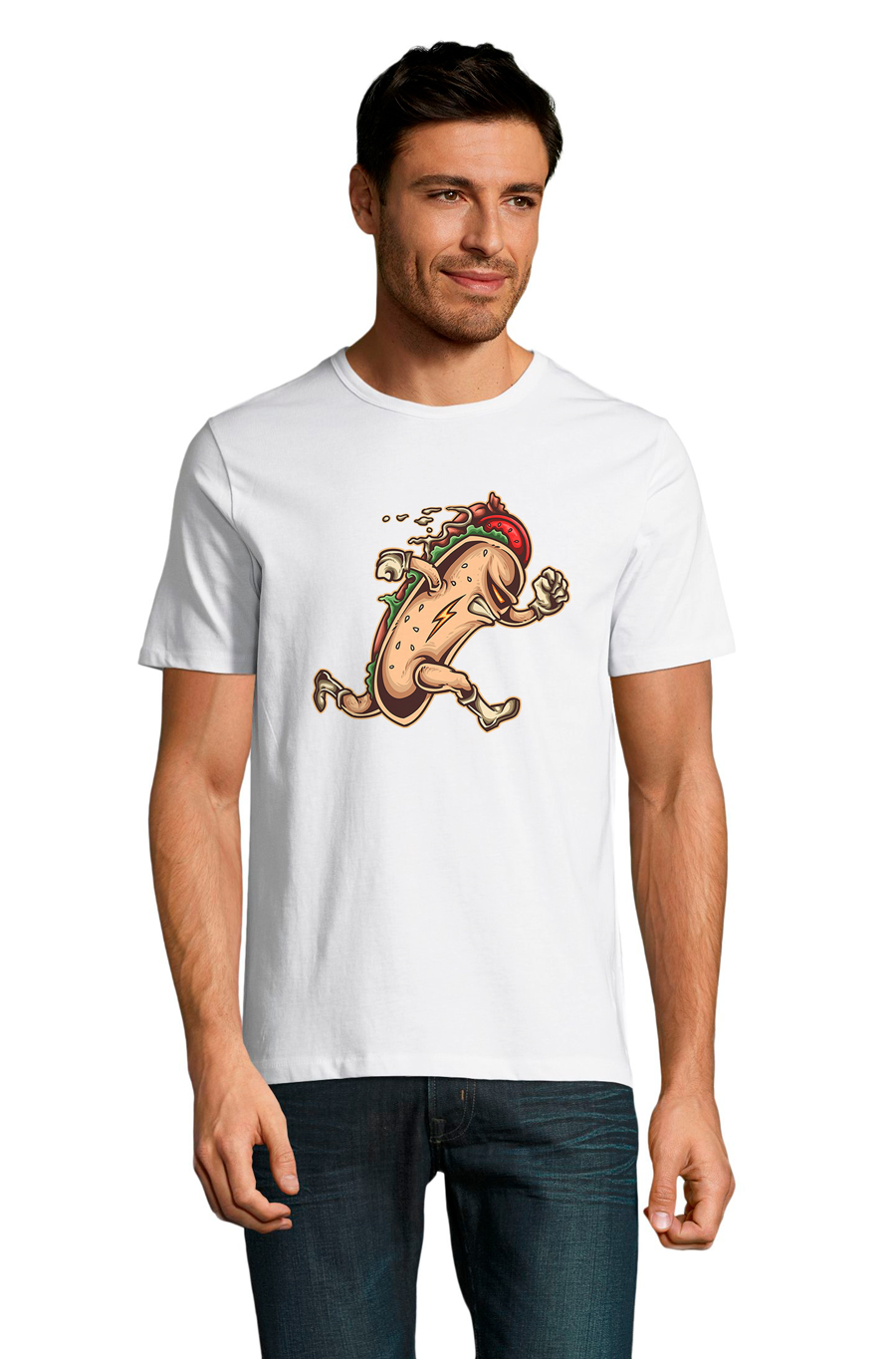 

Футболка OWEAR с ярким принтом 2893-M-WH2  Белый, Футболка OWEAR с ярким принтом 2893-M-WH2 3XL Белый