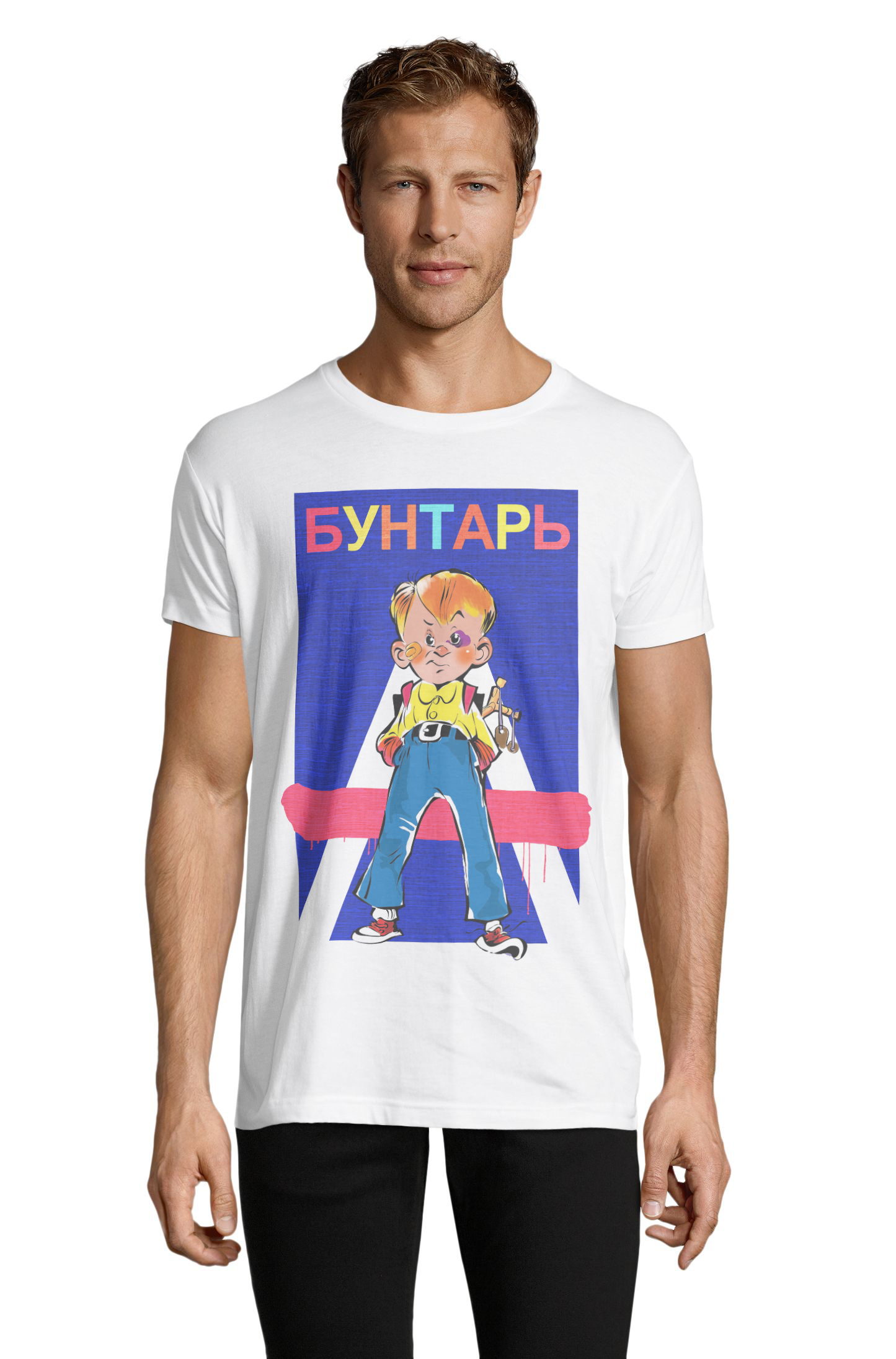 

Футболка OWEAR с принтом приколы 1122-669-M-WH  Белый, Футболка OWEAR с принтом приколы 1122-669-M-WH L Белый
