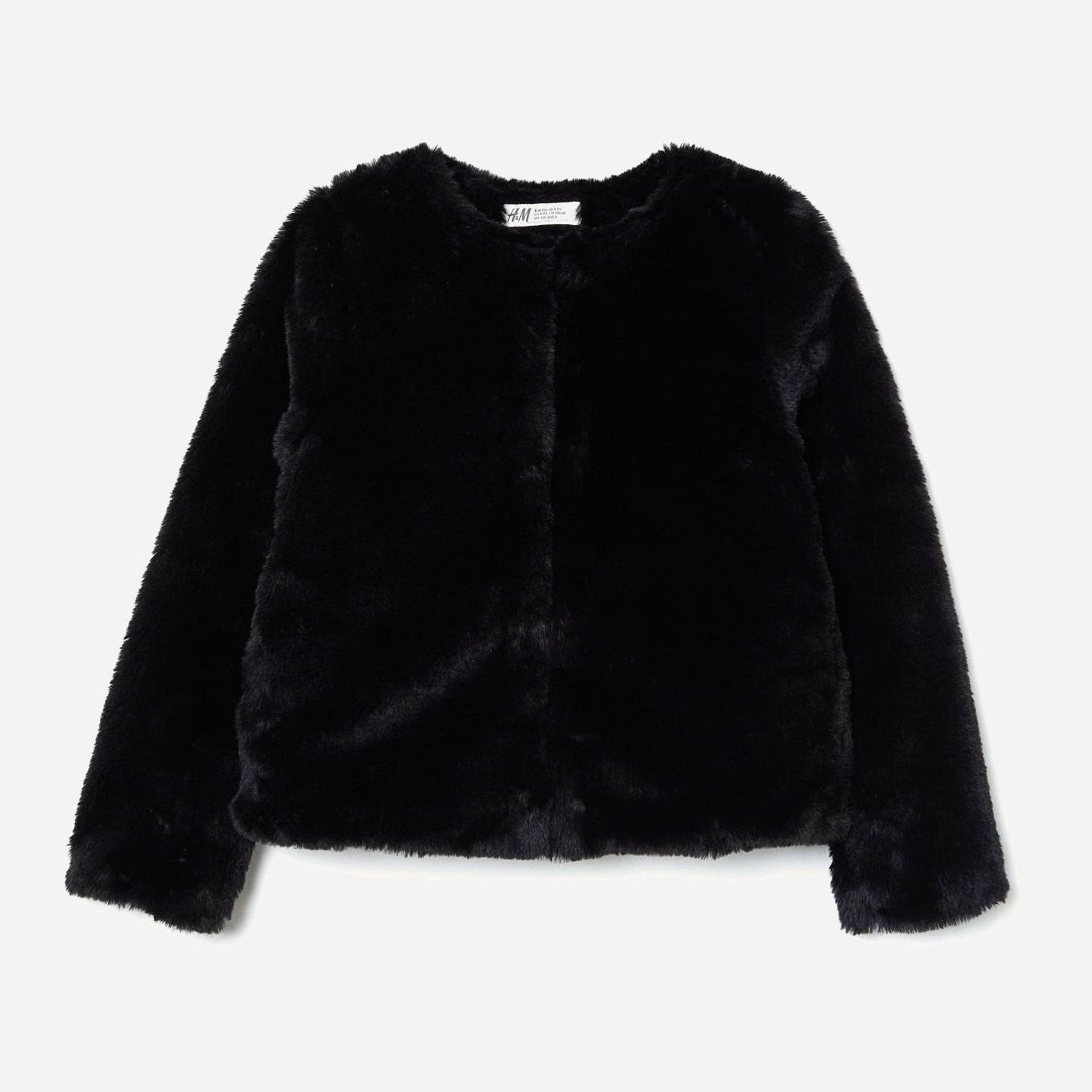 

Полушубок H&M 1708-8129771 134 см Черный (hm07453941708)
