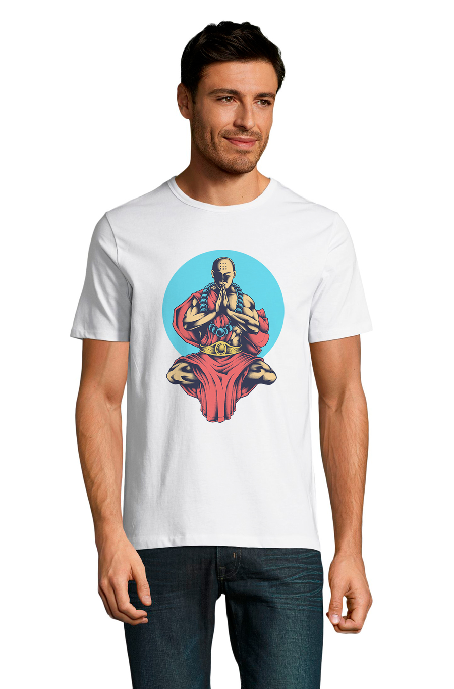 

Футболка OWEAR с ярким принтом 2938-M-WH2  Белый, Футболка OWEAR с ярким принтом 2938-M-WH2 L Белый