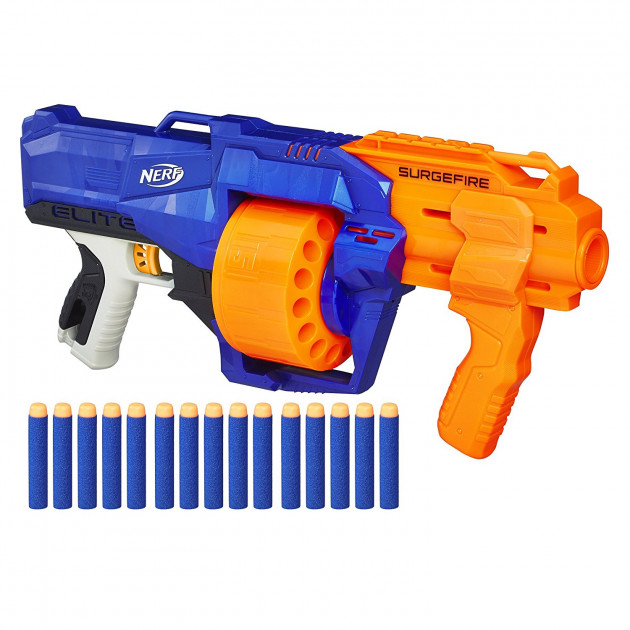 

Бластер NERF Сёджфайр серия Элит E0011 SurgeFire Blaster Hasbro (1247)