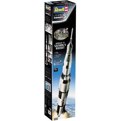 

Сборная модель Revell Ракета-носитель СатурнV миссии Аполлон 11 уровень 5, 1:96 (RVL-03704)