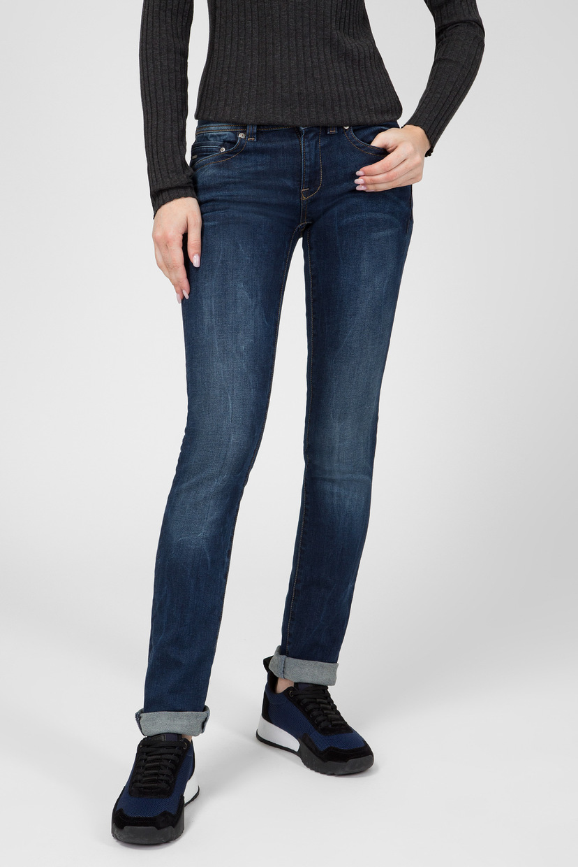 

Женские темно-синие джинсы Midge Saddle Mid Straight G-Star RAW 24-30 D02153,6553
