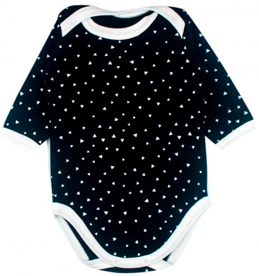 

Бодик MISHKA черный Little stars треугольники 62 (1061011-62)