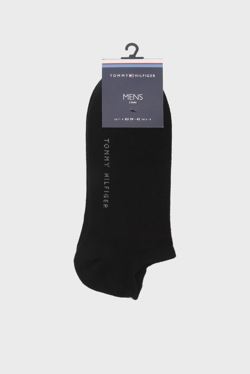 

Мужские черные короткие носки (2 пары) Tommy Hilfiger 39/42 342023001