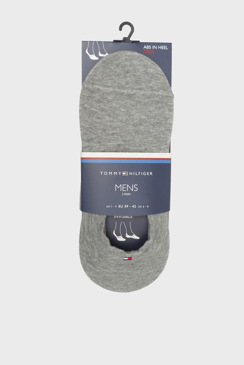 

Мужские серые следы TH MEN FOOTIE (2 пары) Tommy Hilfiger 43/46 382024001