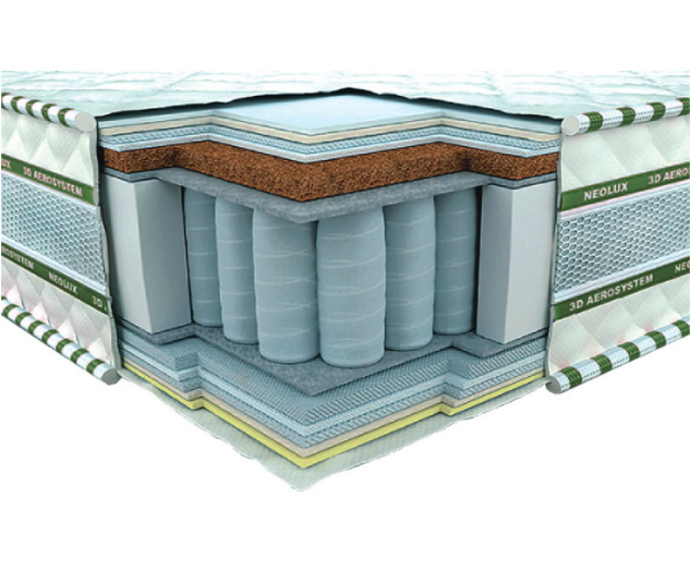 

Матрас Neolux Магнат Ультра-Кокос 3D 140x190 см