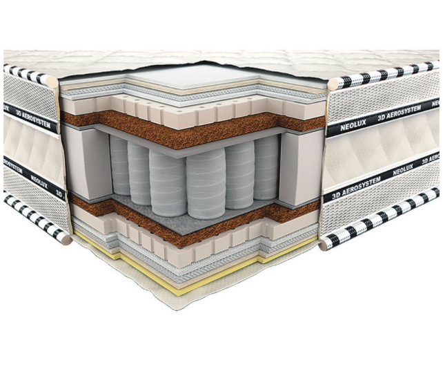

Матрас Neolux Империал Латекс-Кокос 3D 90x200 см