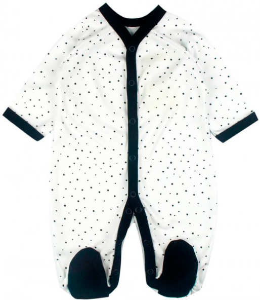 

Человечек MISHKA Little stars горошек белый 74 (1021018-74)