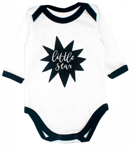 

Бодик MISHKA белый Little stars Little Star 68 (1011511-68)