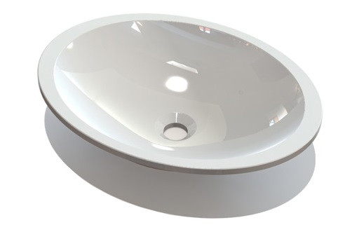 

Раковина Fancy Marble Pat белая матовая 50 см