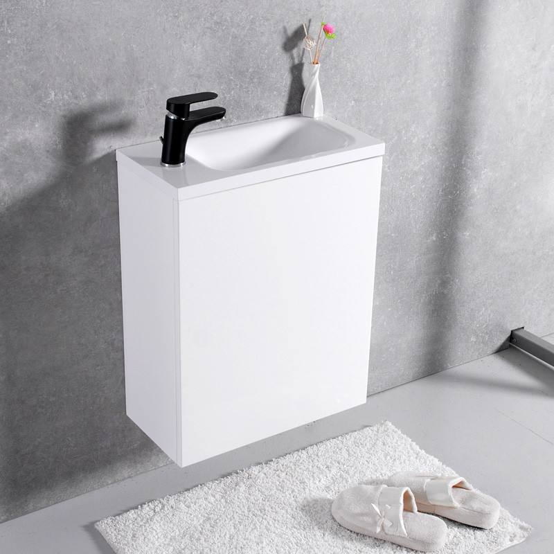 

Тумба Fancy Marble Java белая с умывальником Linnea 50 см