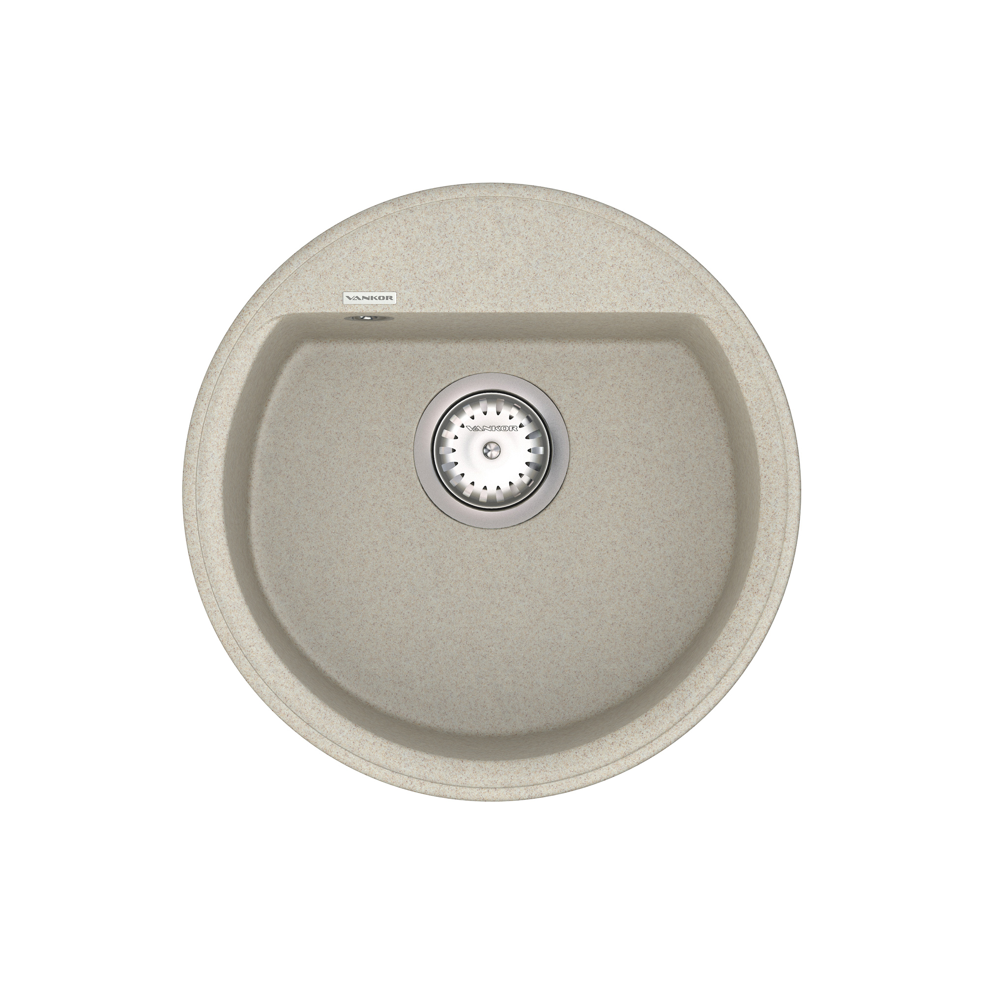 

Кухонная мойка VANKOR Easy EMR 01.45 Terra + сифон VANKOR