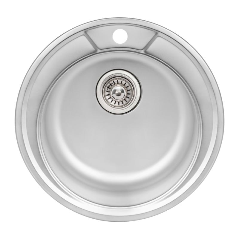 

Кухонная мойка Qtap D490 Satin 0,8 мм (QTD490SAT08)