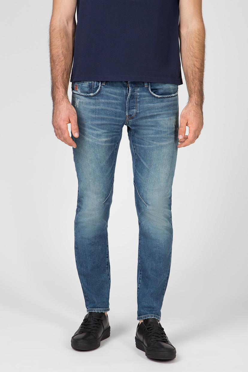

Мужские синие джинсы Moddan D-staq 5-pkt slim G-Star RAW 38-32 D14471,B454
