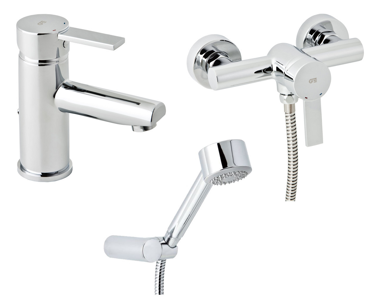 

Набор смесителей GENEBRE Tau2 03TA2-shower (65135294566 + 65110294566)