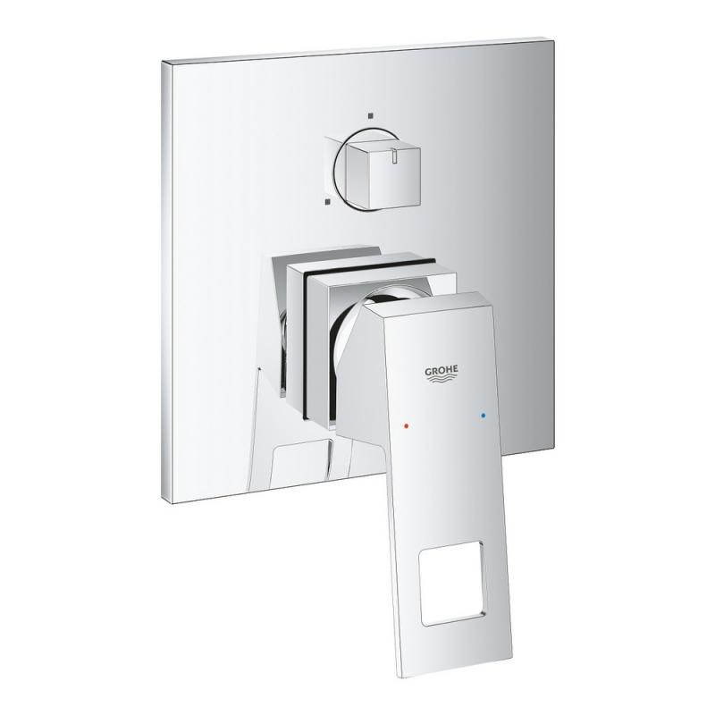 

Верхняя часть смесителя для душа Grohe Eurocube 24094000 на три потребителя