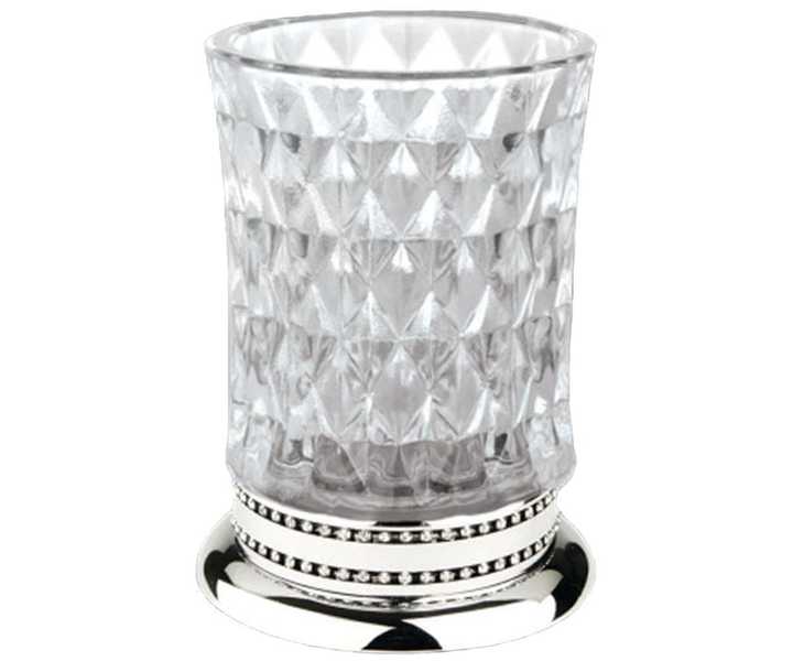 

Стакан в ванную Kugu Versace Freestand Glass 850C, хром+стекло(850C)