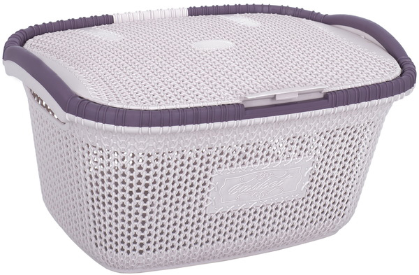 

Корзина для белья Violet House 1016 Виолетта 40 л 26.5х38х56 см Powder