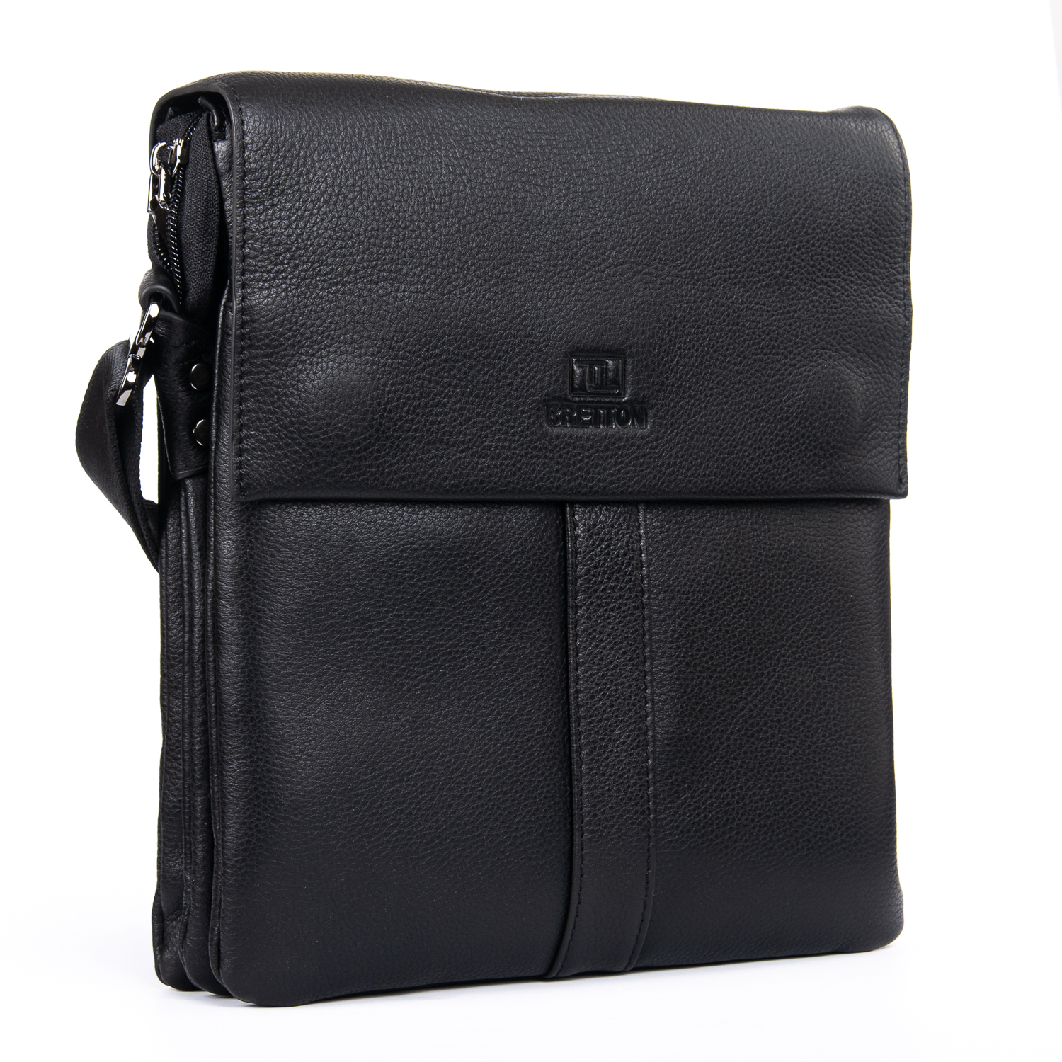 

Сумка Мужская Планшет кожаный BRETTON 32224 black
