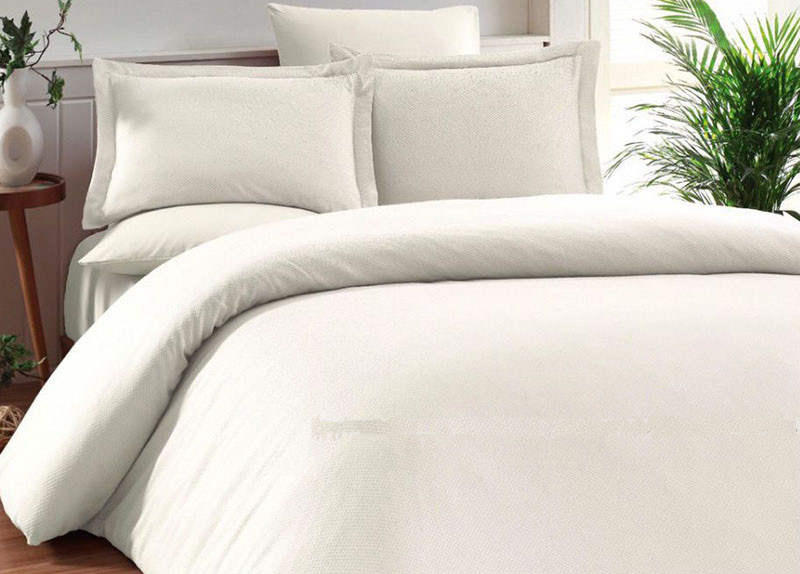 

Комплект постельного белья Elita SA-4929 Ekru Евро Серовато-бежевый