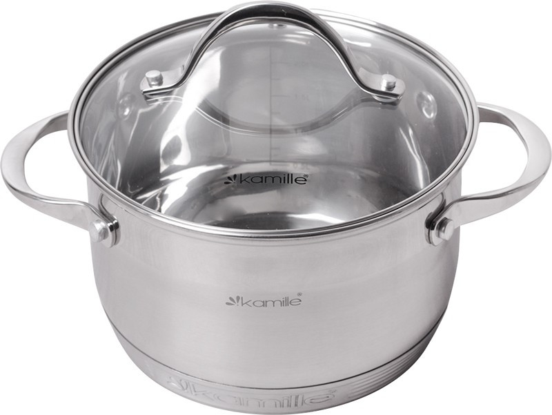 

Кастрюля Kamille KM-4724S 24 см 6.5 л