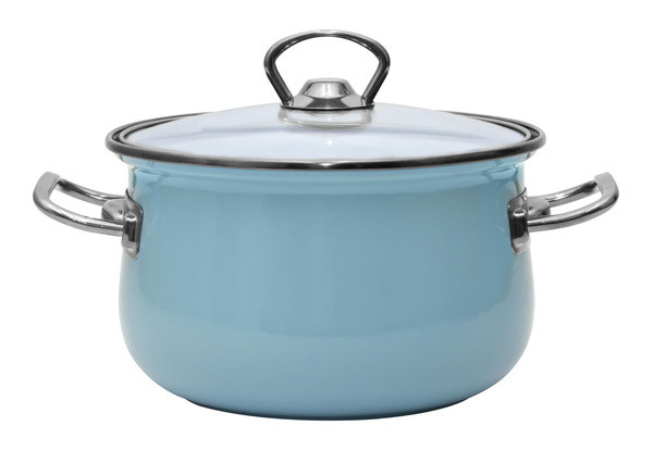 

Кастрюля с крышкой Infinity Turquoisw Blue SCE-P652-6667312 22 см 5 л