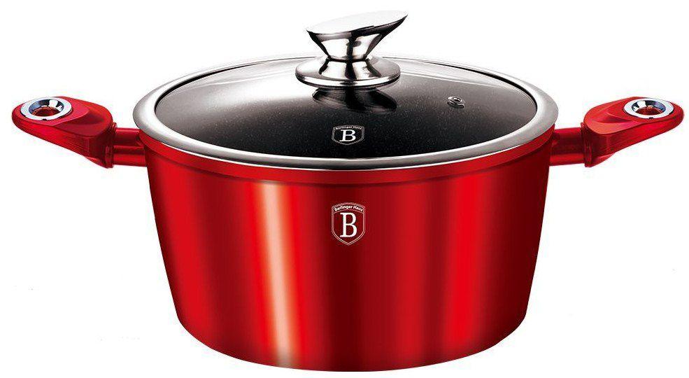 

Кастрюля с крышкой 6.1 л Burgundy Metallic Line Berlinger Haus BH-1258-N