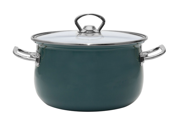 

Кастрюля с крышкой Infinity Petrol Blue SCE-P555-6667324 22 см 5 л