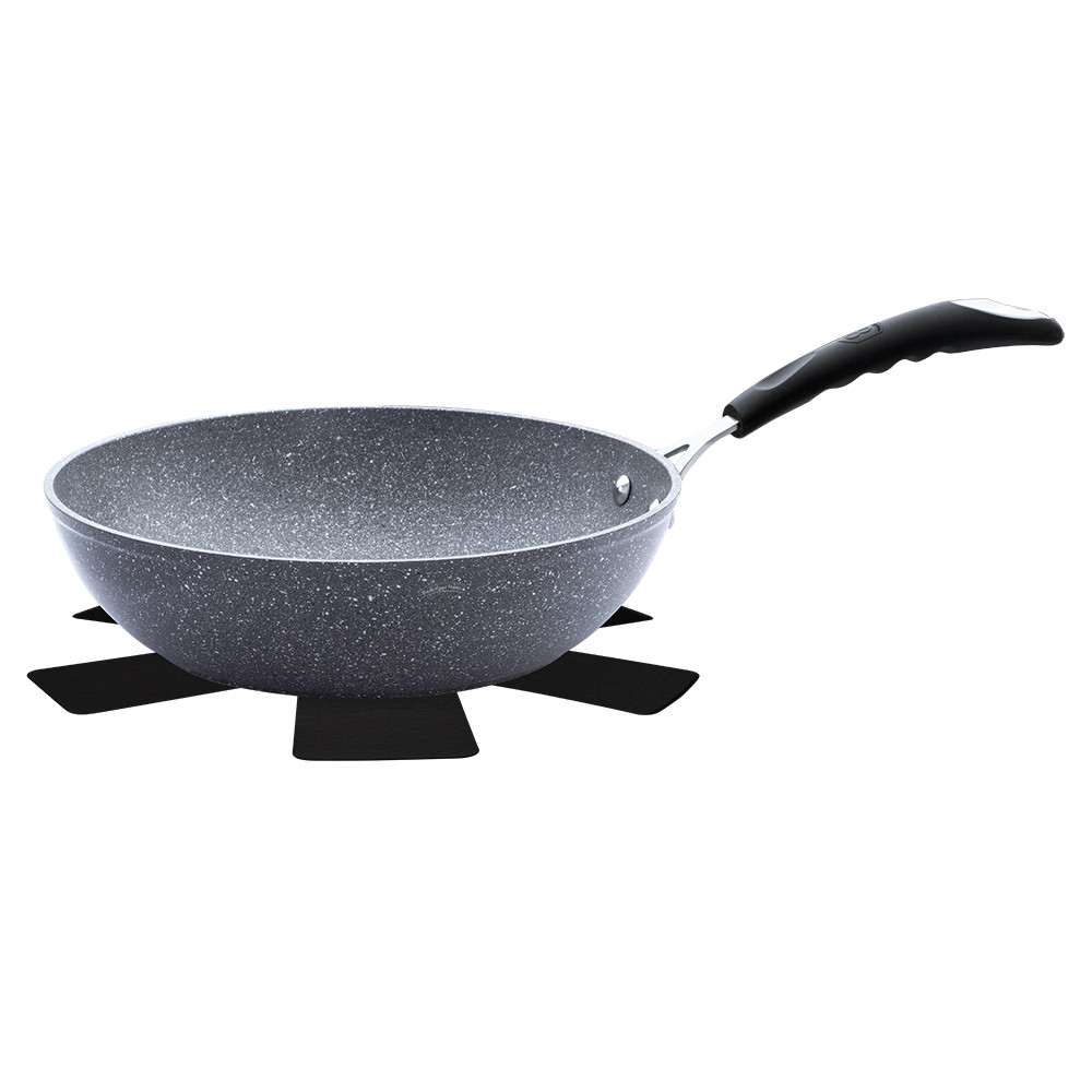 

Сковорода Wok Gray Stone Touch Line 28х7,4см Berlinger Haus BH-1159-N