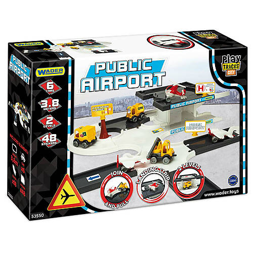 

Игровой набор Play Truck City - аэропорт WADER (53550)