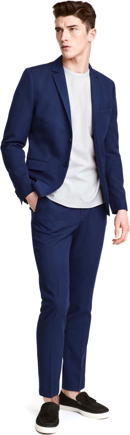 

Брюки H&M 73917504 46 Синие