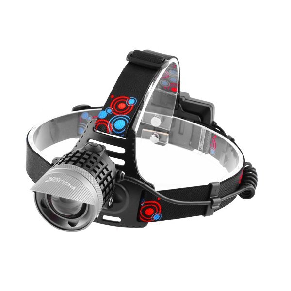 

Фонарь налобный Police 2170-T6, 2x18650, ЗУ microUSB, zoom, signal light, Box