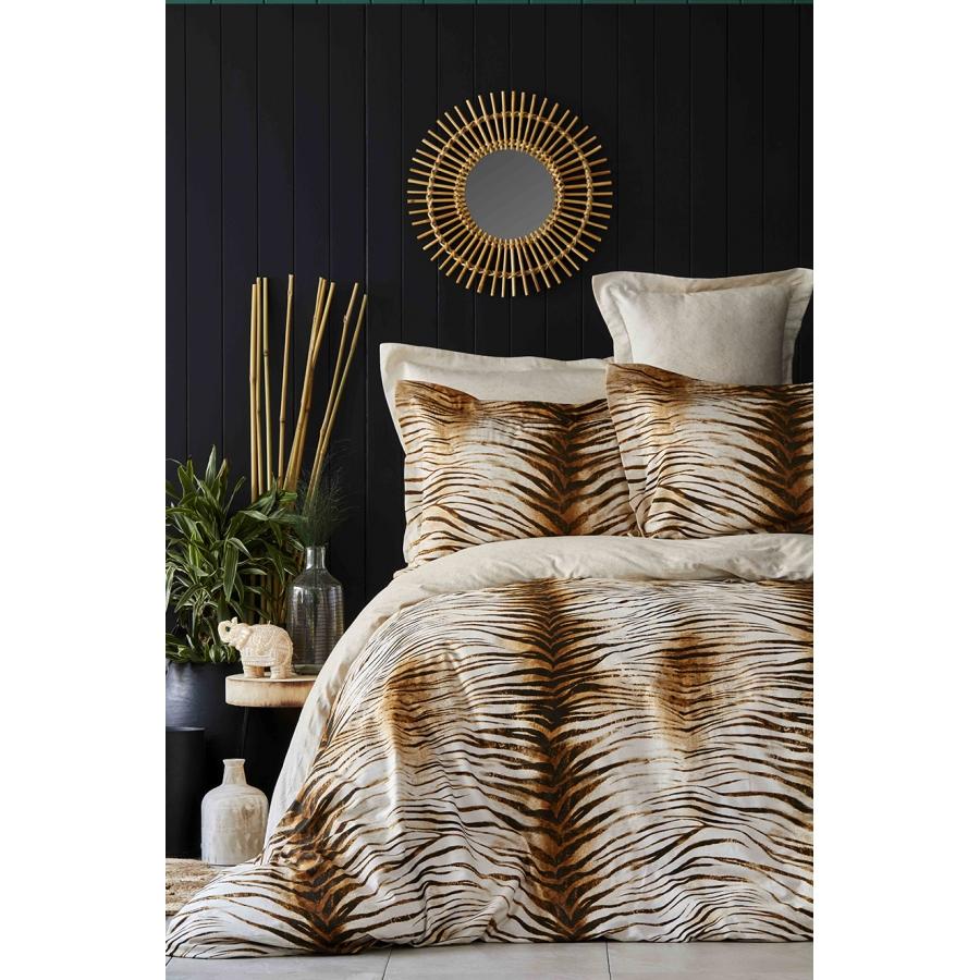 

Постельное белье Karaca Home сатин - Sumatra kahve 2020-1 кофе king size