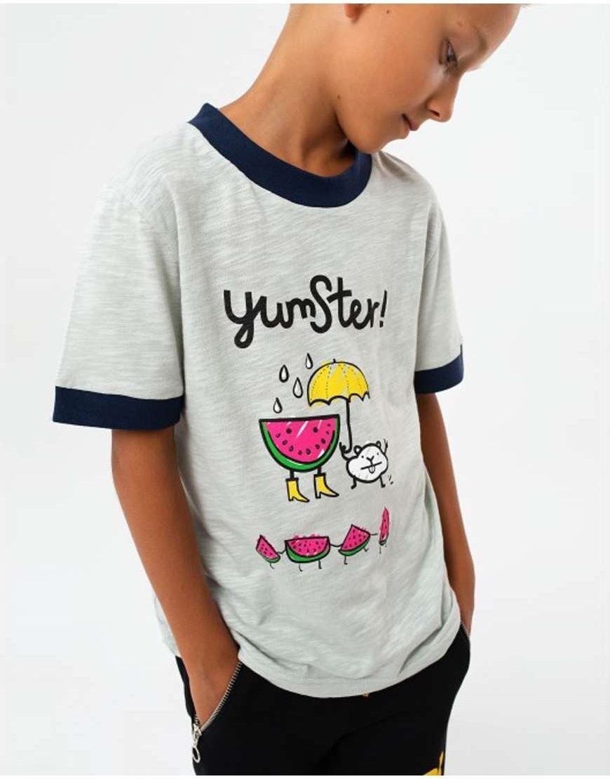 

Футболка Yumster Watermelon 122 см Серая