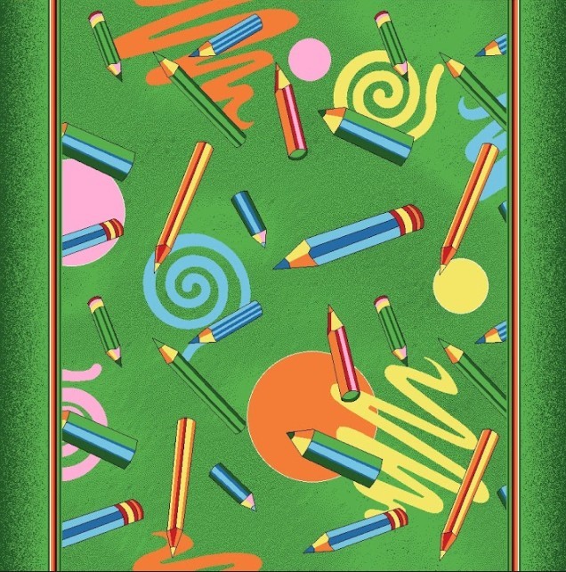 

Ковер Витебские ковры Карандаши зеленый 200x300 см