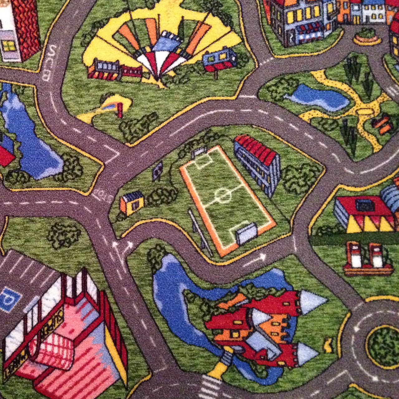 

Ковер Витебские ковры Лунапарк с дорогой 200x200 см