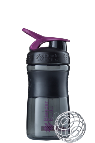 

Шейкеры BlenderBottle Шейкер SportMixer с шариком 590 ml Black/Plum