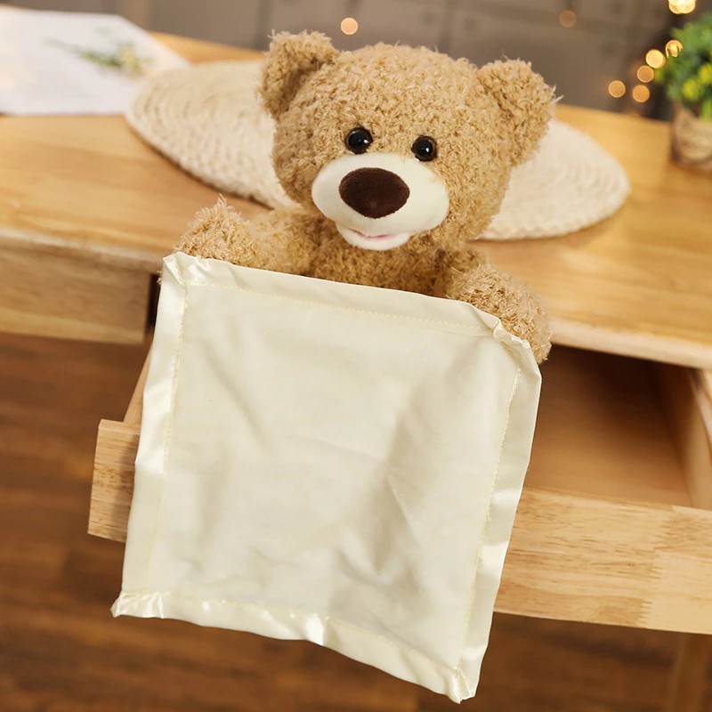 

Интерактивная говорящая мягкая игрушка Мишка "Пикабу" PEEKABOO BEAR