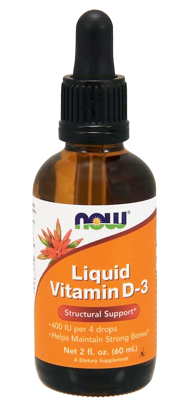 

NOW Foods Vitamin D3 - 60 мл
