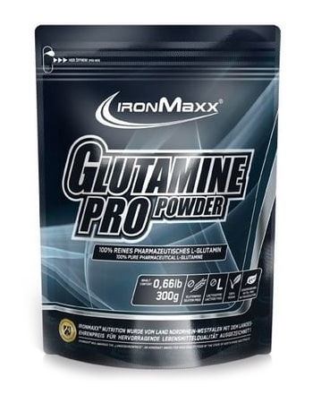 

Глютамин IronMaxx Glutamine Pro Powder - 300 гр